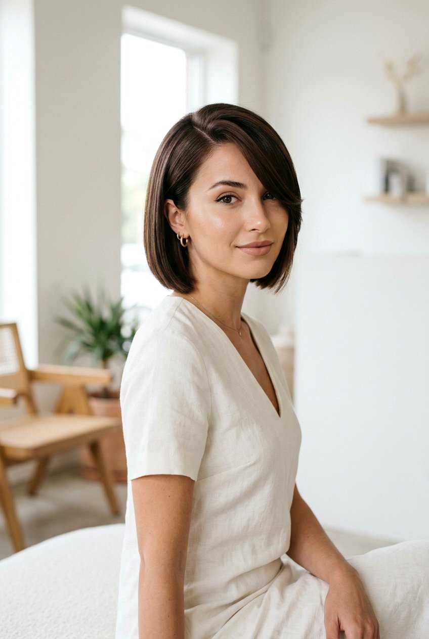 20 Gorgeous Short Hair with Side Fringe Looks to Try Now