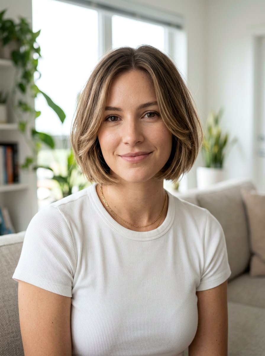 Short Bob With Face Framing Layers - 20 polished short haircut for women - 20 polished short haircut for women