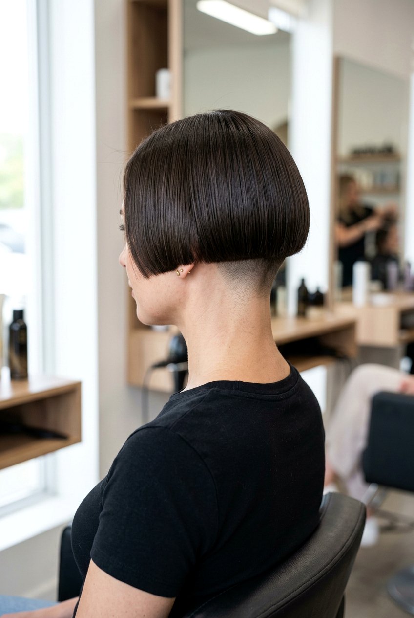 Short Bob With Nape Undercut - 20 edgy bob with undercut - 20 edgy bob with undercut