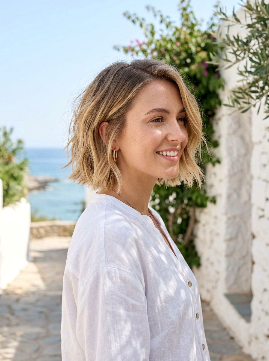 Short Bob With Sandy Blonde Balayage - 20 summer sandy blonde balayage - 20 summer sandy blonde balayage