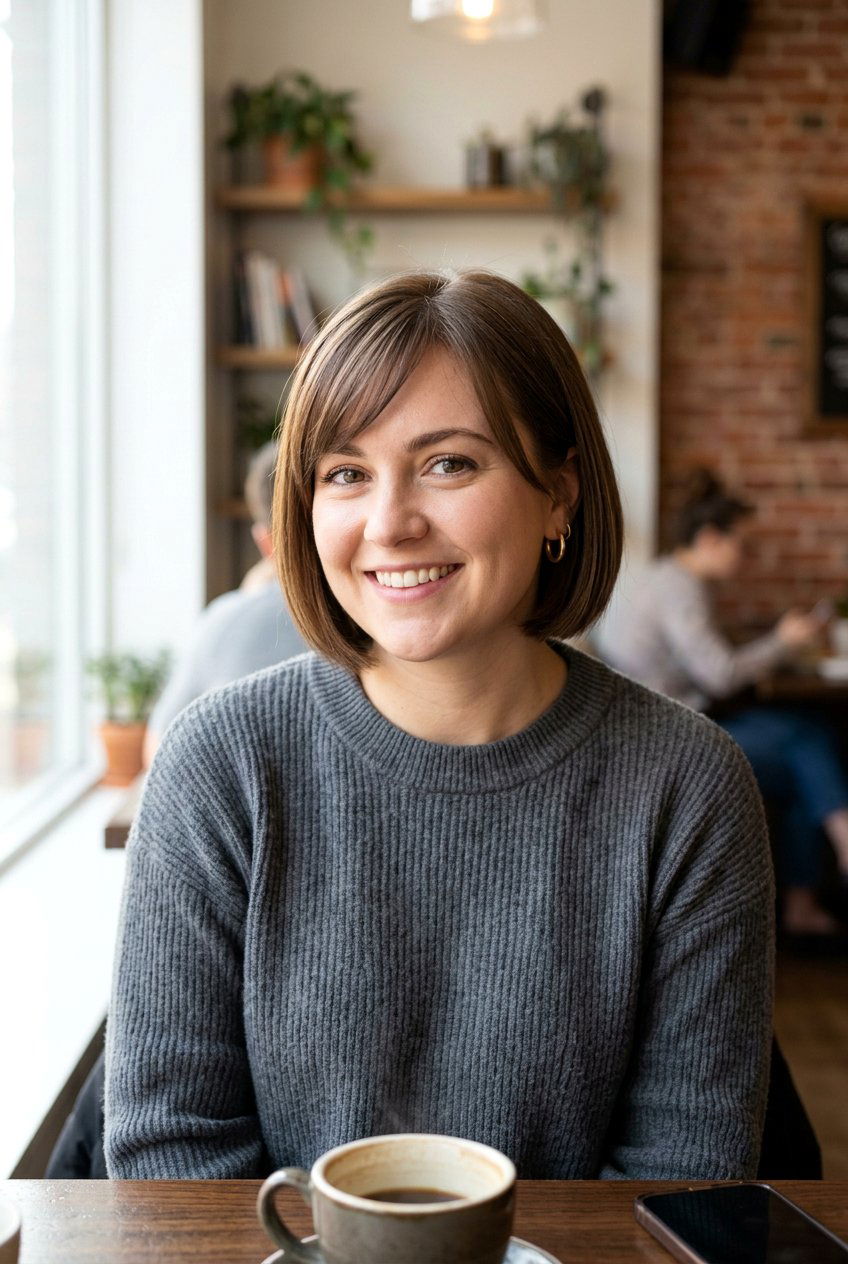 Short Bob With Side Bangs For Round Face - 20 best short haircut for round face - 20 best short haircut for round face