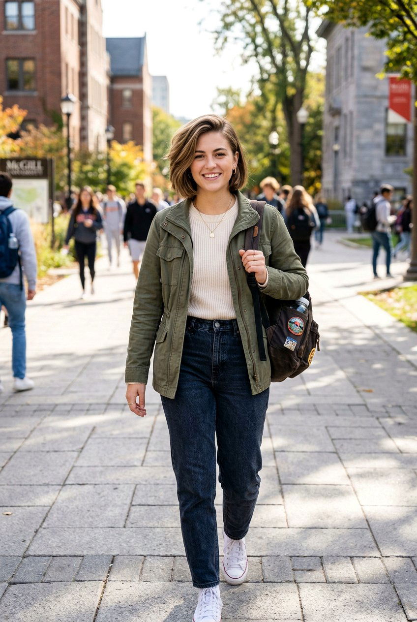 Short Bob With Side Part - 20 quick hairstyles for college girls - 20 quick hairstyles for college girls