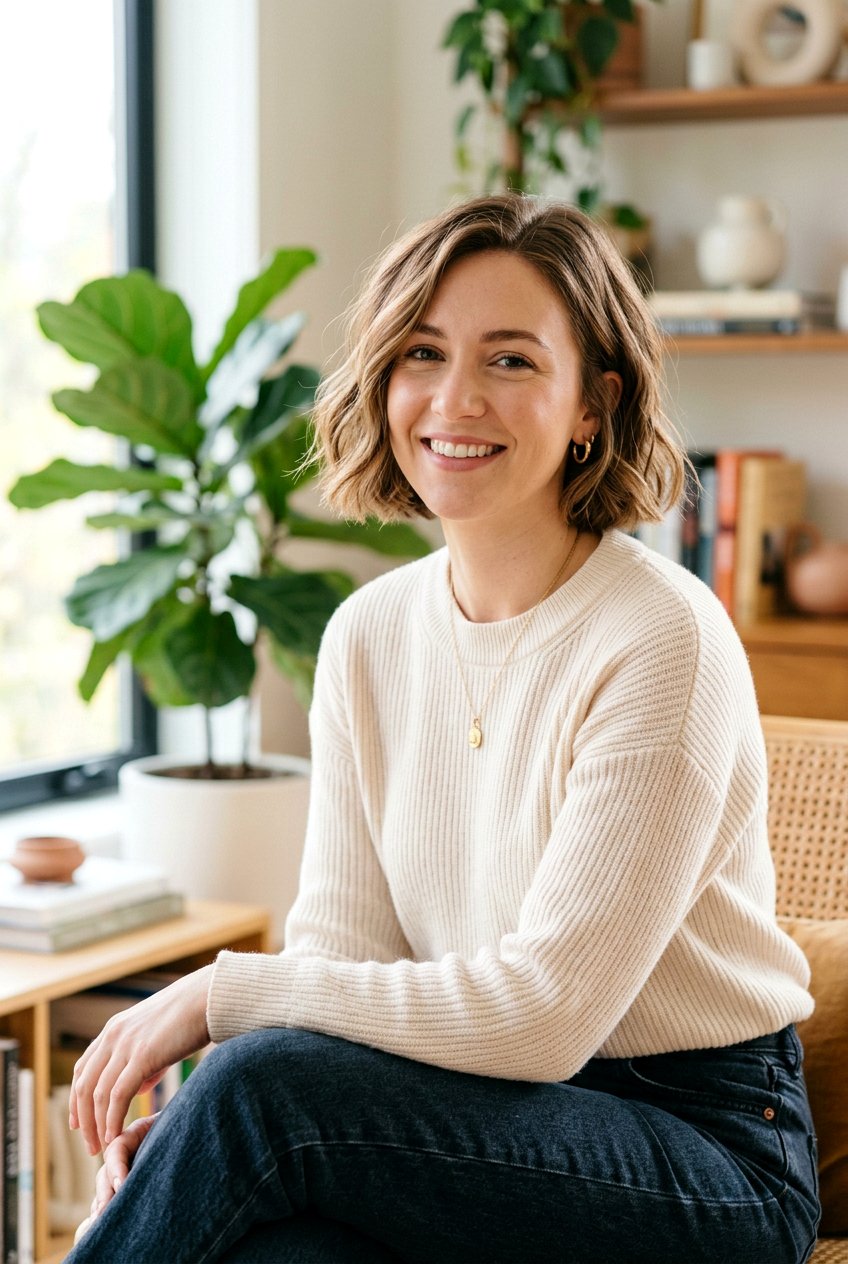 Short Bob With Soft Waves For Picture Day - 20 easy hairstyles for picture day - 20 easy hairstyles for picture day