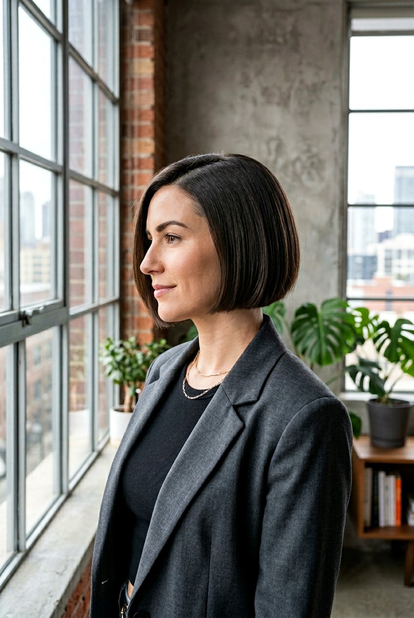 Short Bob With Undercut - 20 salon makeover hairstyles - 20 salon makeover hairstyles