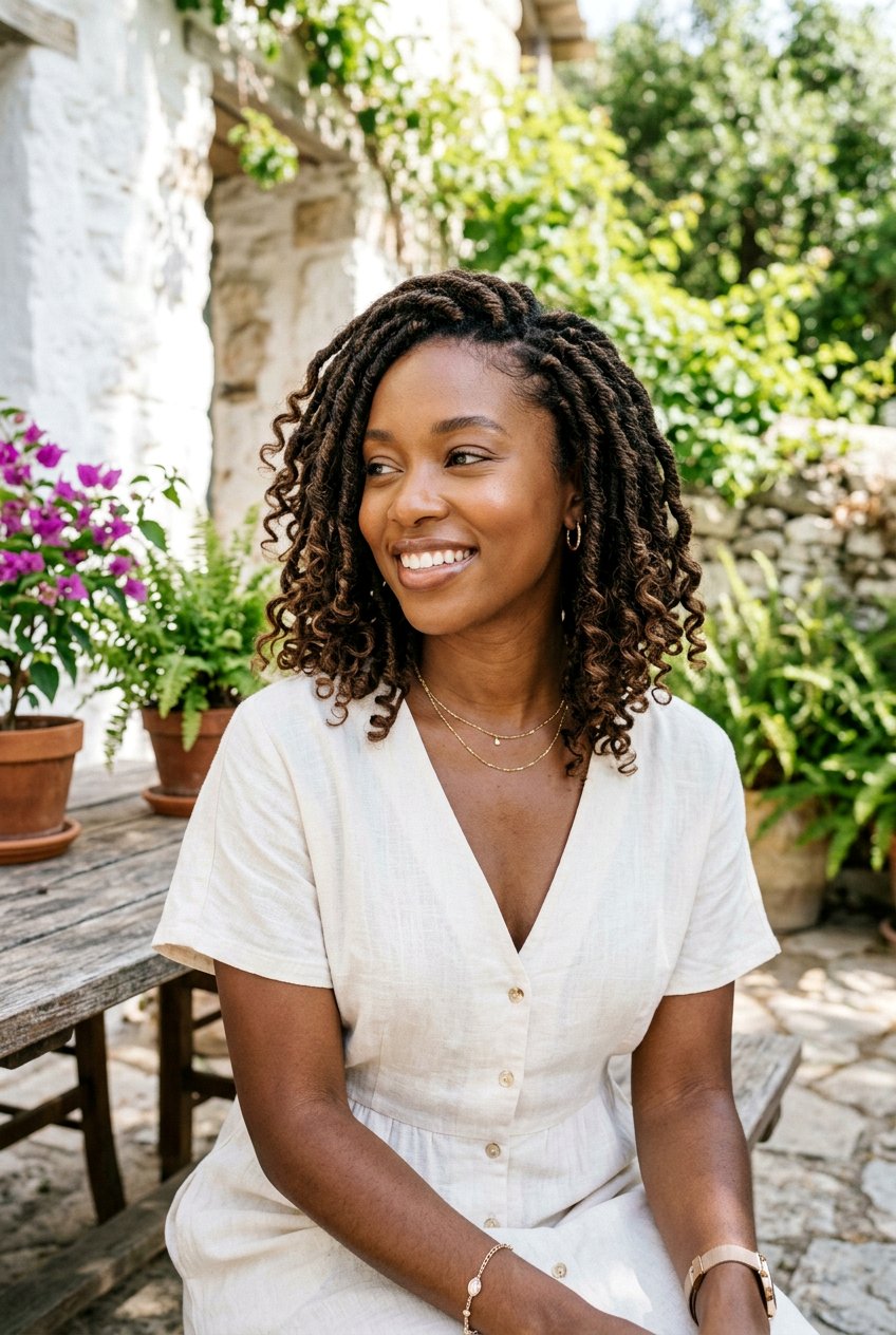 Short Boho Faux Locs - 20 boho faux loc hairstyles - 20 boho faux loc hairstyles