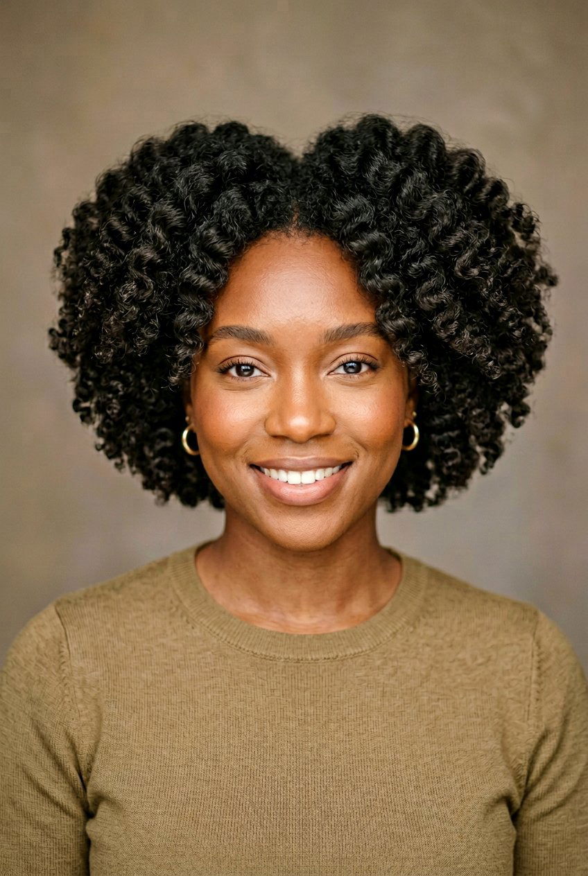 Short Braid Out Afro - 20 short curly afro hairstyle for women - 20 short curly afro hairstyle for women