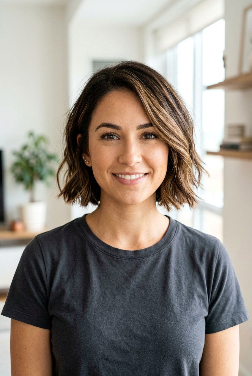 Short Brunette Balayage Bob - 20 brunette balayage for bob haircut - 20 brunette balayage for bob haircut