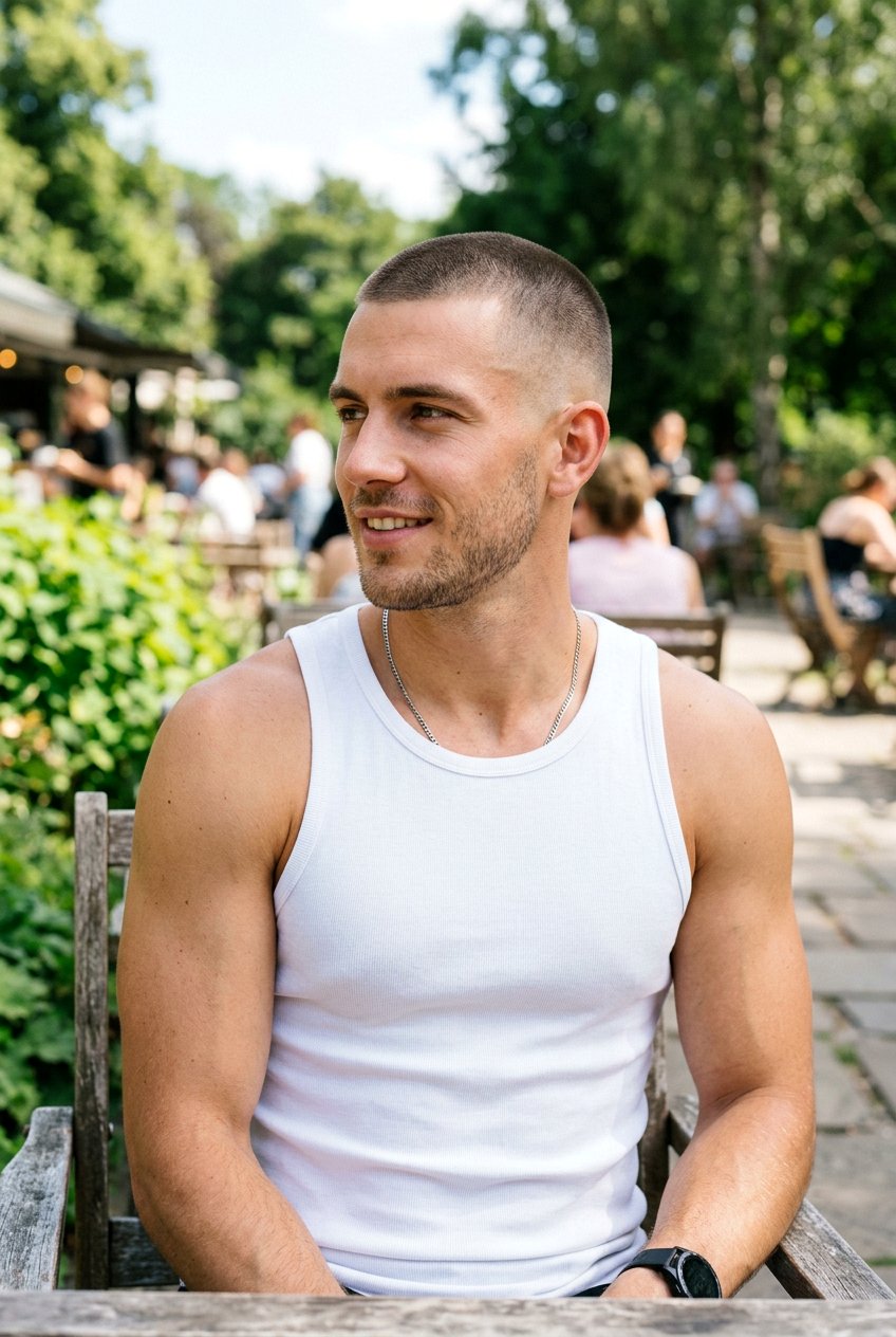 Short Buzz Cut For Thick Hair - 20 men haircut ideas for thick hair - 20 men haircut ideas for thick hair