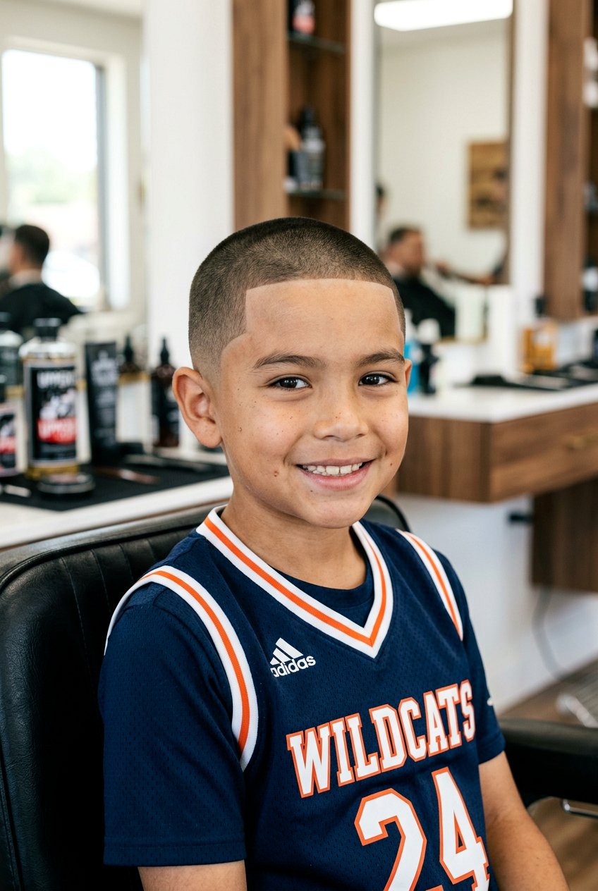 Short Buzz Cut - 20 boys haircut for cowlick - 20 boys haircut for cowlick