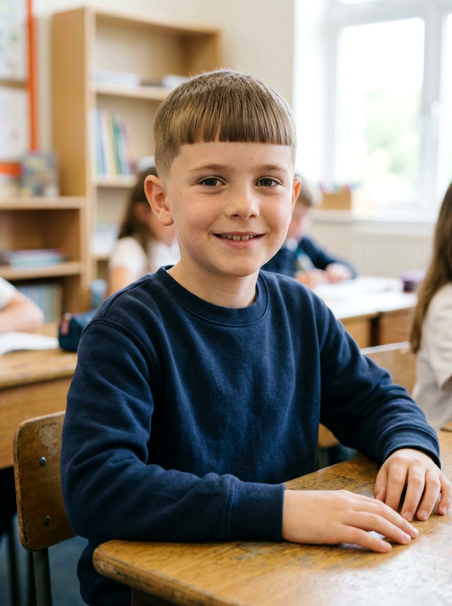 20 Neat Haircut for School Boys to Look Fresh & Stylish