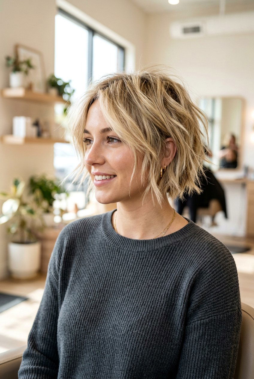 Short Choppy Bob Haircut - 20 choppy layered haircut - 20 choppy layered haircut