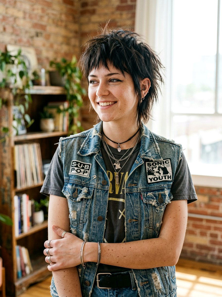 Short Choppy Grunge Haircut - 20 grunge haircut ideas for women - 20 grunge haircut ideas for women