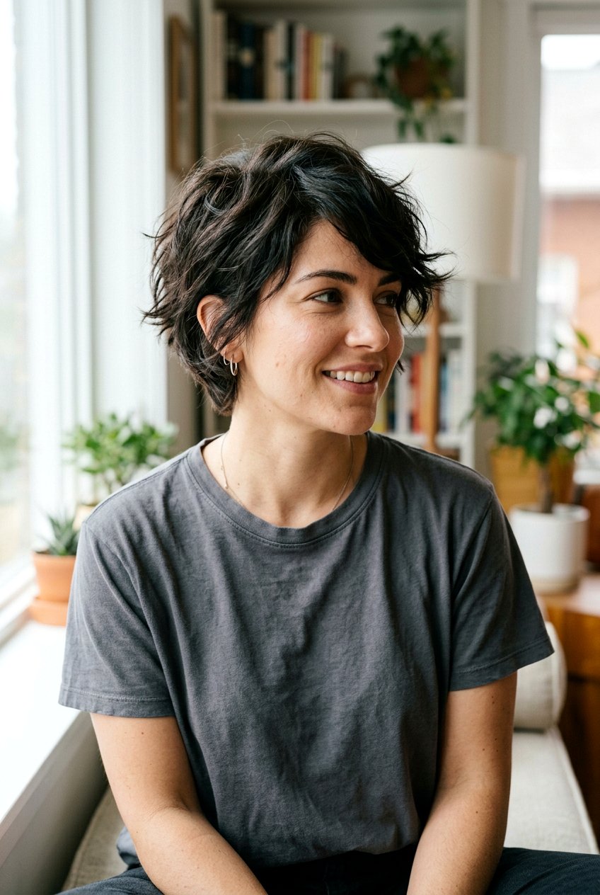 Short Choppy Haircut For Thick Hair - 20 low maintenance short haircut for thick hair - 20 low maintenance short haircut for thick hair