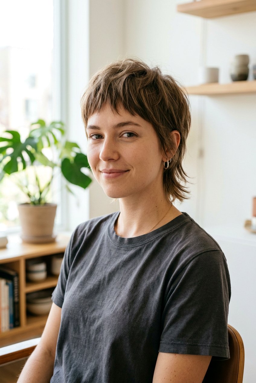 Short Choppy Mullet For Fine Hair - 20 choppy mullet haircut women - 20 choppy mullet haircut women