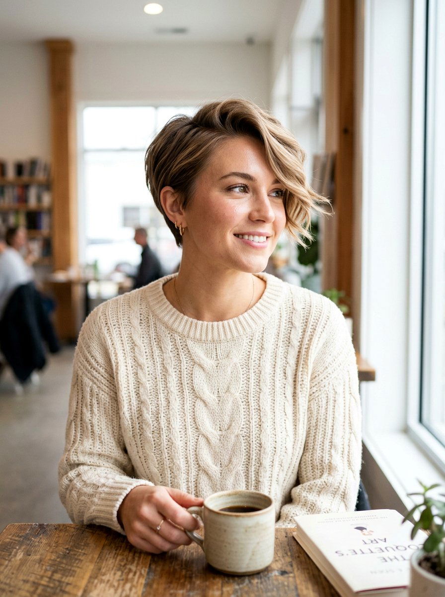 Short Coquette Pixie Cut - 20 coquette haircut ideas - 20 coquette haircut ideas