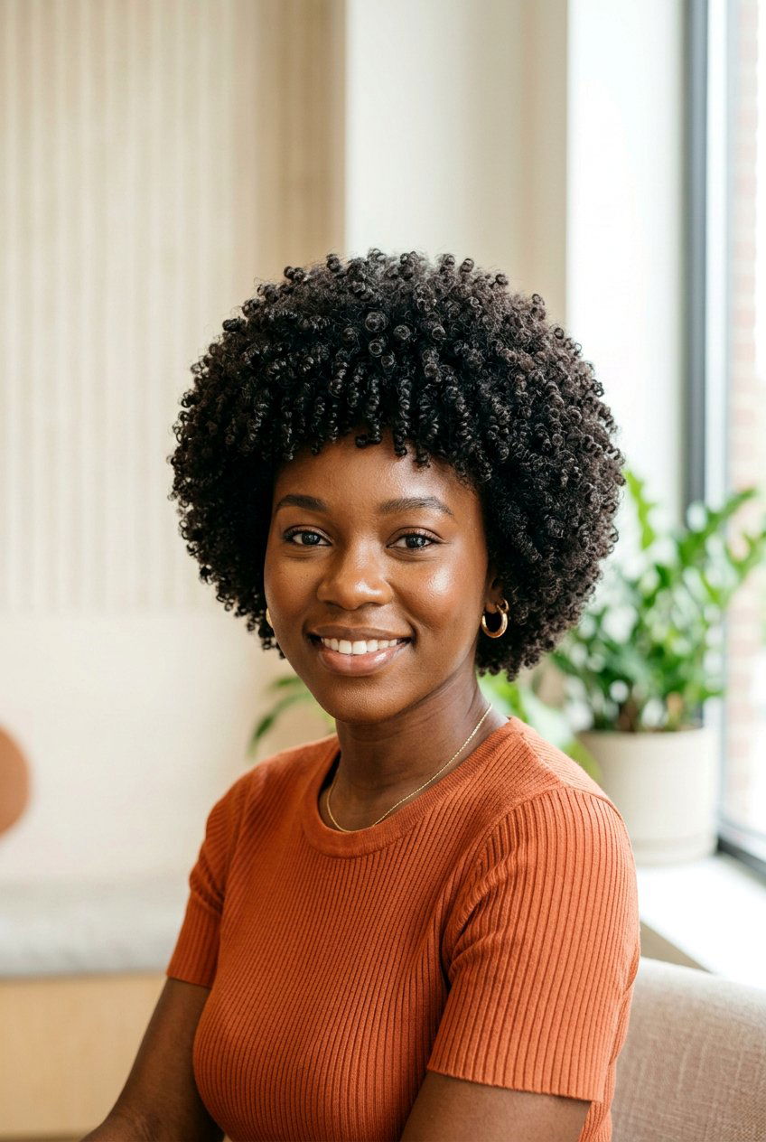 Short Curly Afro - 20 short curly hairstyles - 20 short curly hairstyles