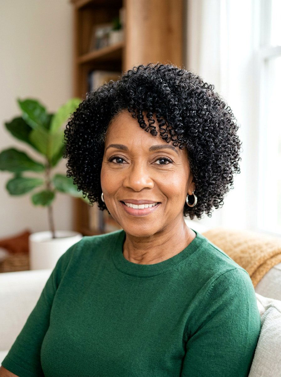 Short Curly Afro Bob For Older Women - 20 short curly bob for older women - 20 short curly bob for older women