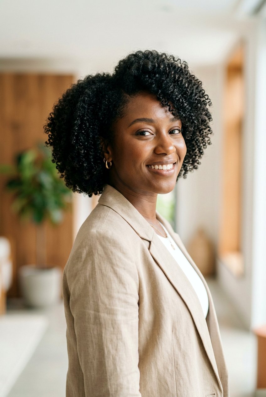 Short Curly Afro Bob - 20 short curly afro hairstyle for women - 20 short curly afro hairstyle for women