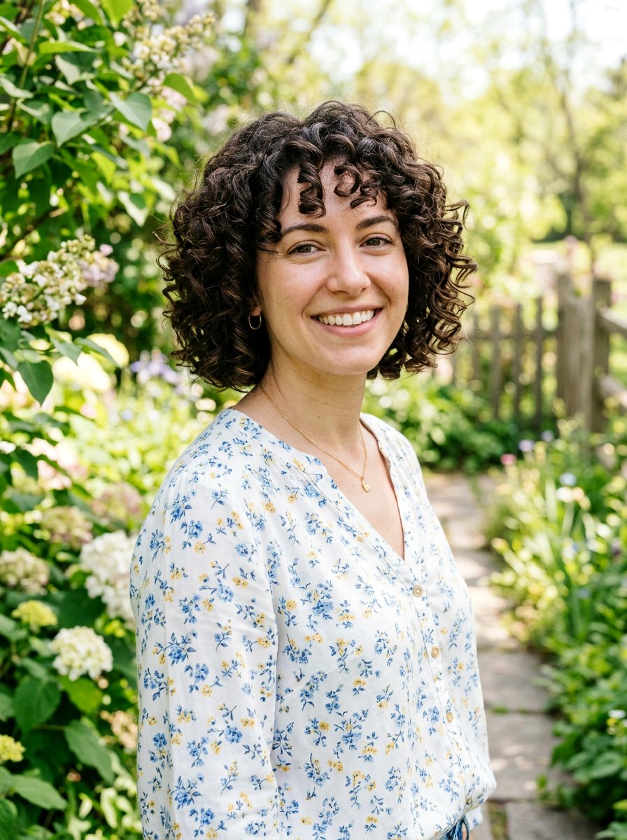 Short Curly Bob - 20 soft curls hairstyle for older women - 20 soft curls hairstyle for older women