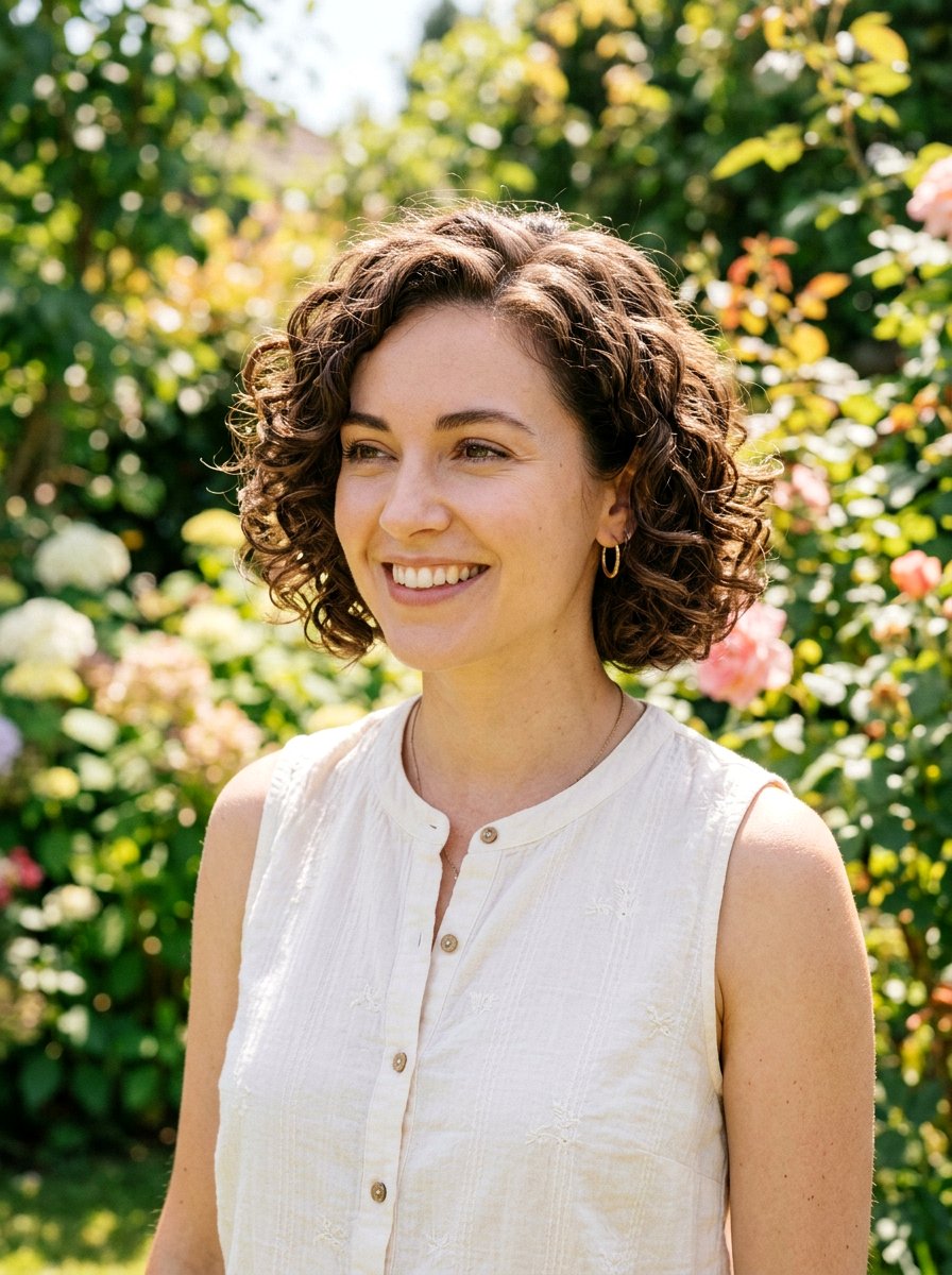 Short Curly Bob - 20 trendy haircut for curly hair 2026 - 20 trendy haircut for curly hair 2026