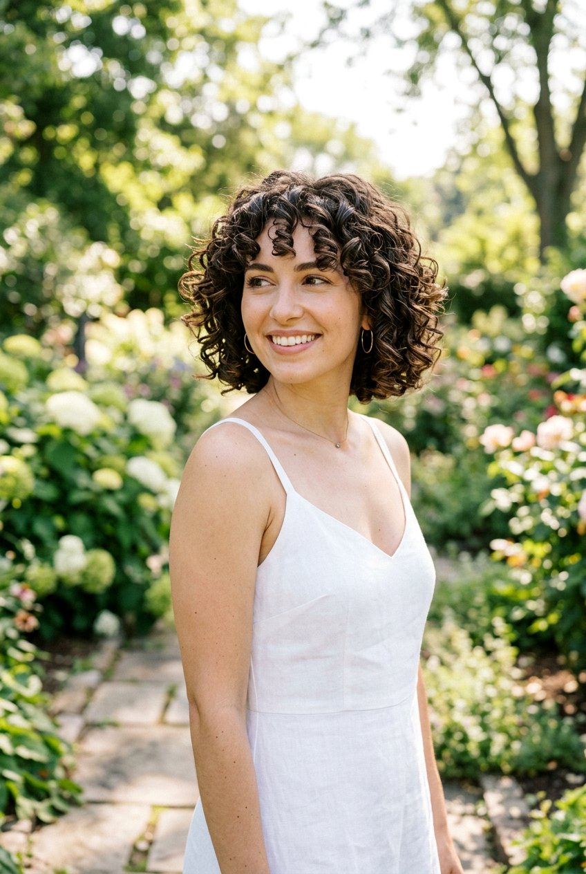 Short Curly Bob - 20 best curly haircut ideas for women - 20 best curly haircut ideas for women