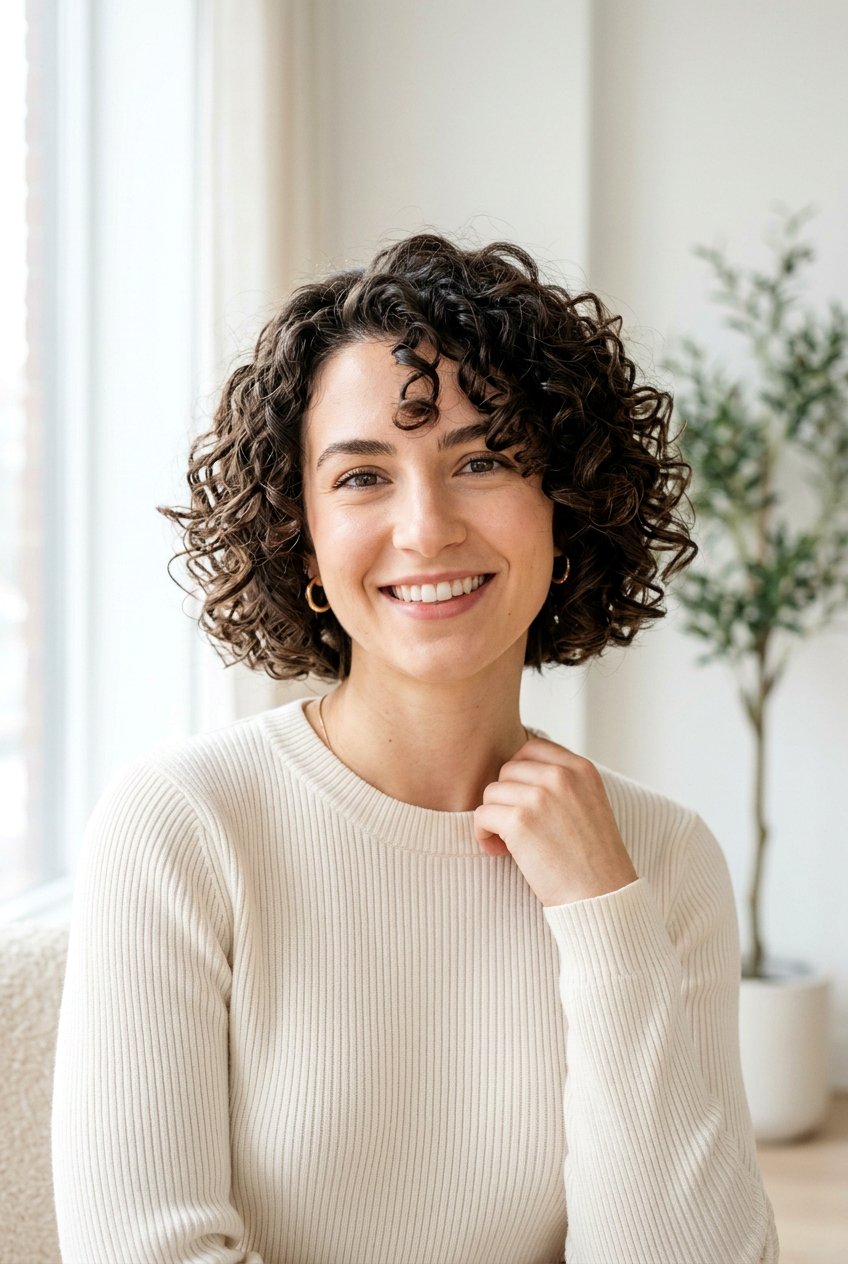 Short Curly Bob For Frizzy Hair - 20 best haircut for curly frizzy hair - 20 best haircut for curly frizzy hair