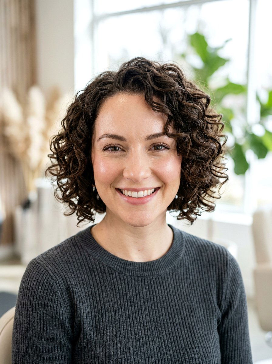 Short Curly Bob For Heart Shaped Face - 20 short haircut for heart shaped face women - 20 short haircut for heart shaped face women