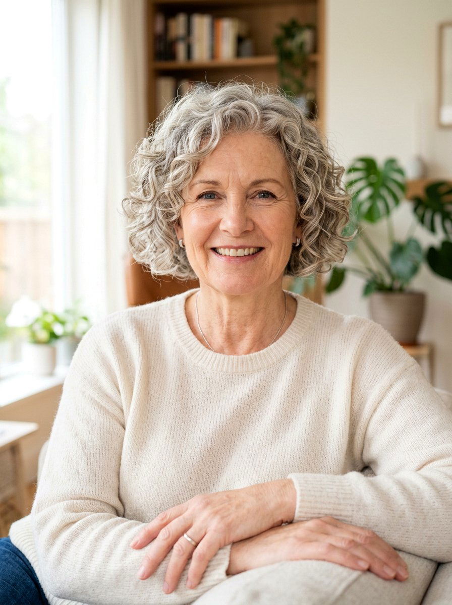 Short Curly Bob For Square Face Older Women - 20 short curly bob for older women - 20 short curly bob for older women