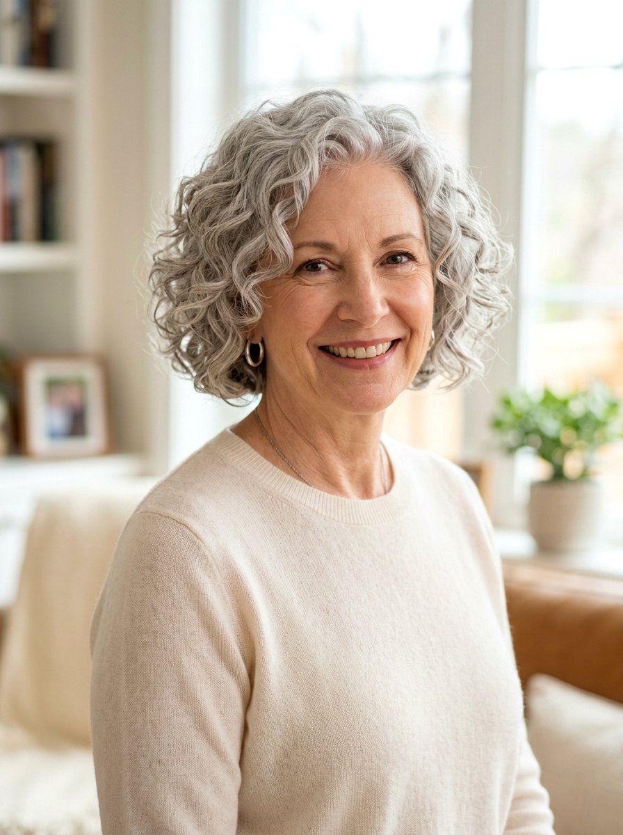 Short Curly Bob For Women Over 60 - 20 short curly bob for older women - 20 short curly bob for older women