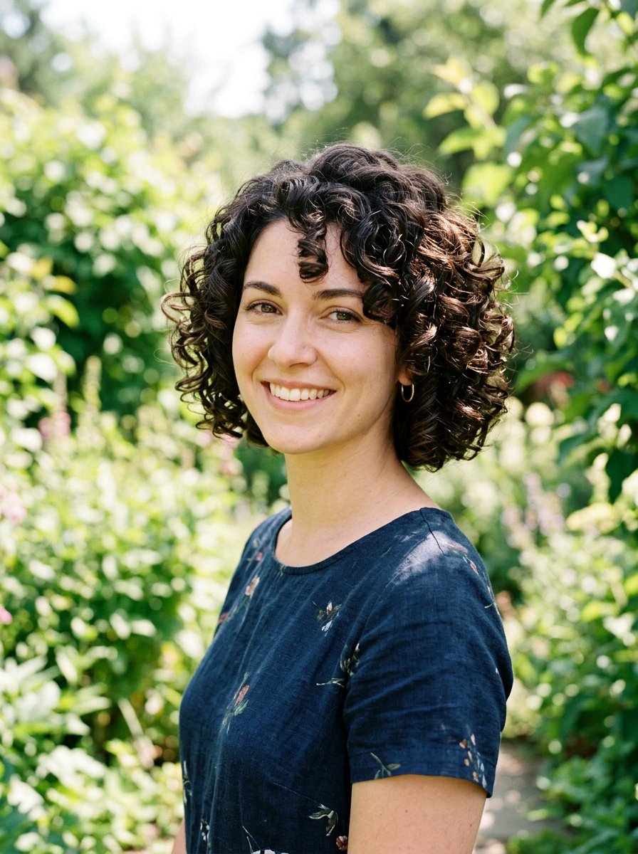 Short Curly Bob Haircut - 20 polished short haircut for women - 20 polished short haircut for women