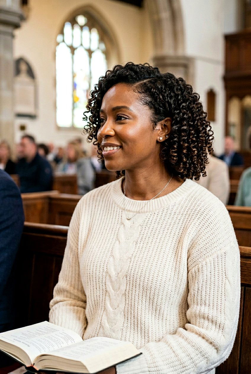 Short Curly Church Hairstyle - 20 church hairstyles for women - 20 church hairstyles for women