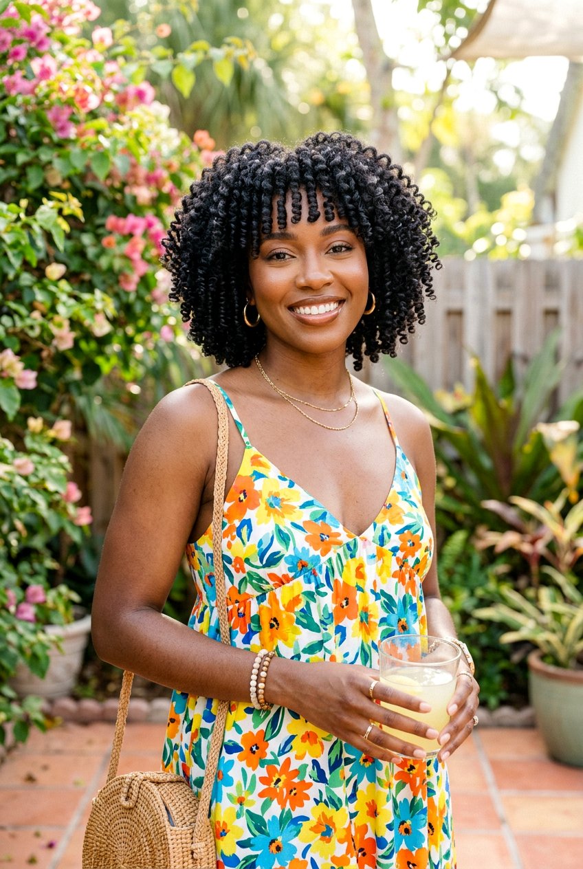 Short Curly Crochet Bob - 20 crochet curly bob for black women - 20 crochet curly bob for black women