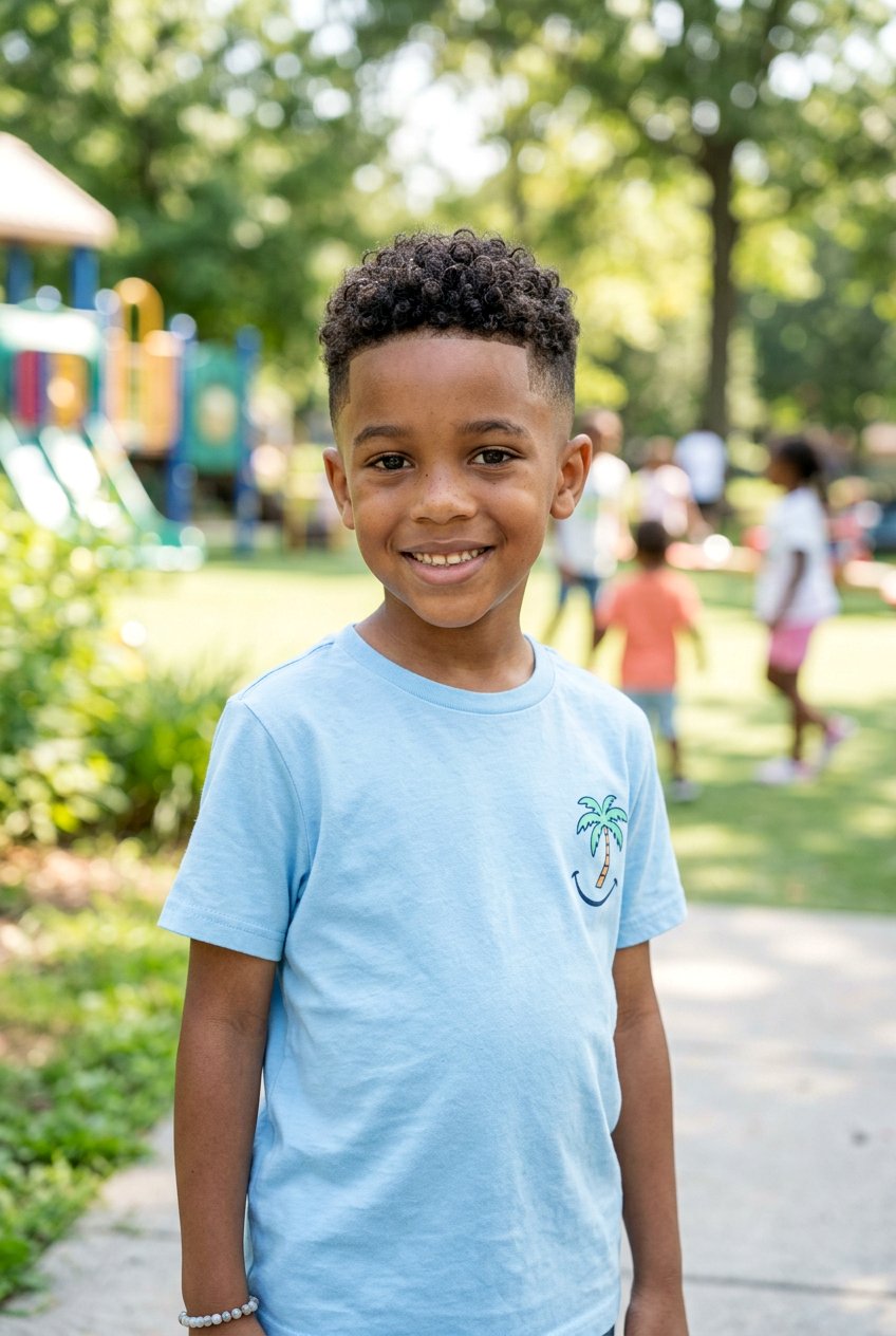 Short Curly Fade Haircut For Boys - 20 boys haircut ideas for curly hair - 20 boys haircut ideas for curly hair