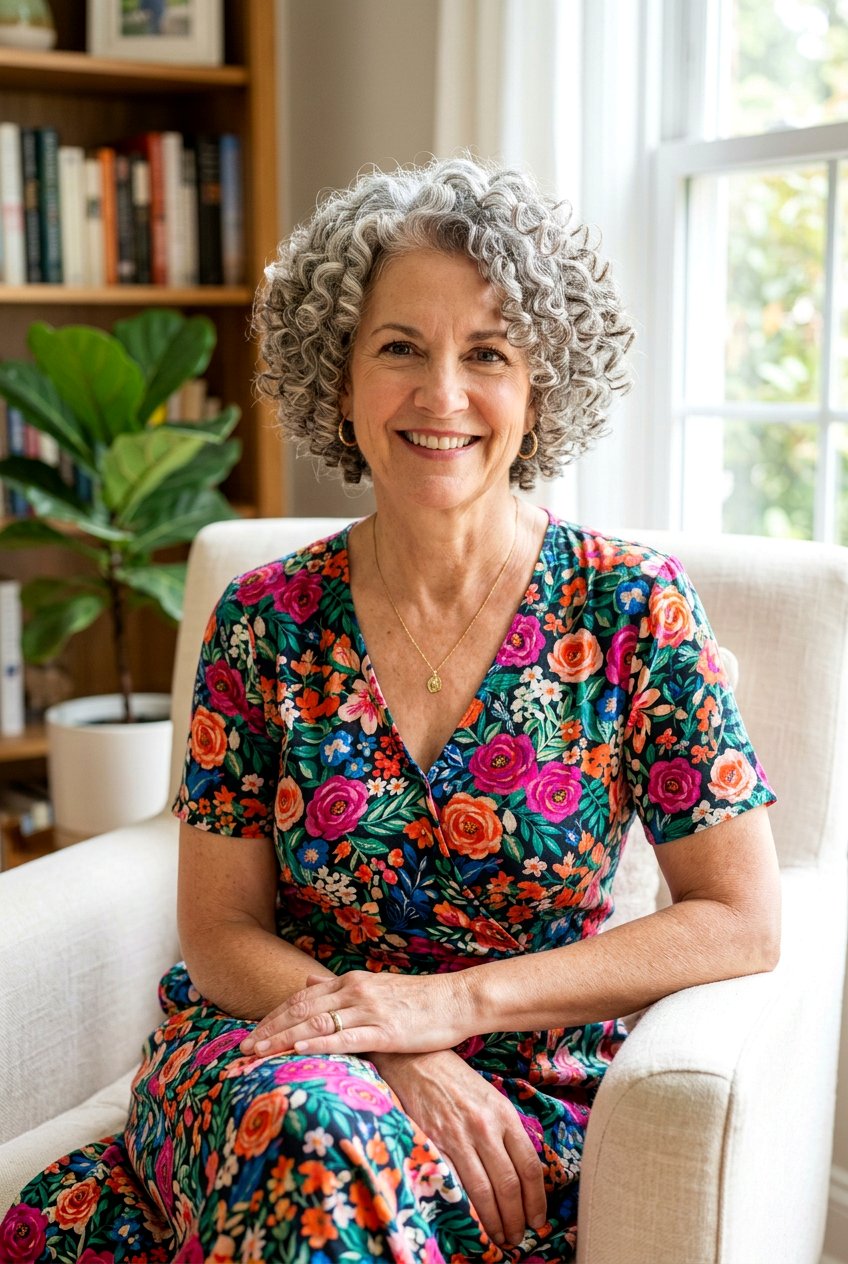 Short Curly Hair - 20 natural hairstyles for women over 50 - 20 natural hairstyles for women over 50