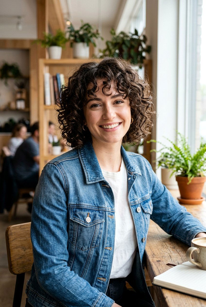 Short Curly Hair With Curtain Bangs - 20 curly curtain bangs hairstyle - 20 curly curtain bangs hairstyle