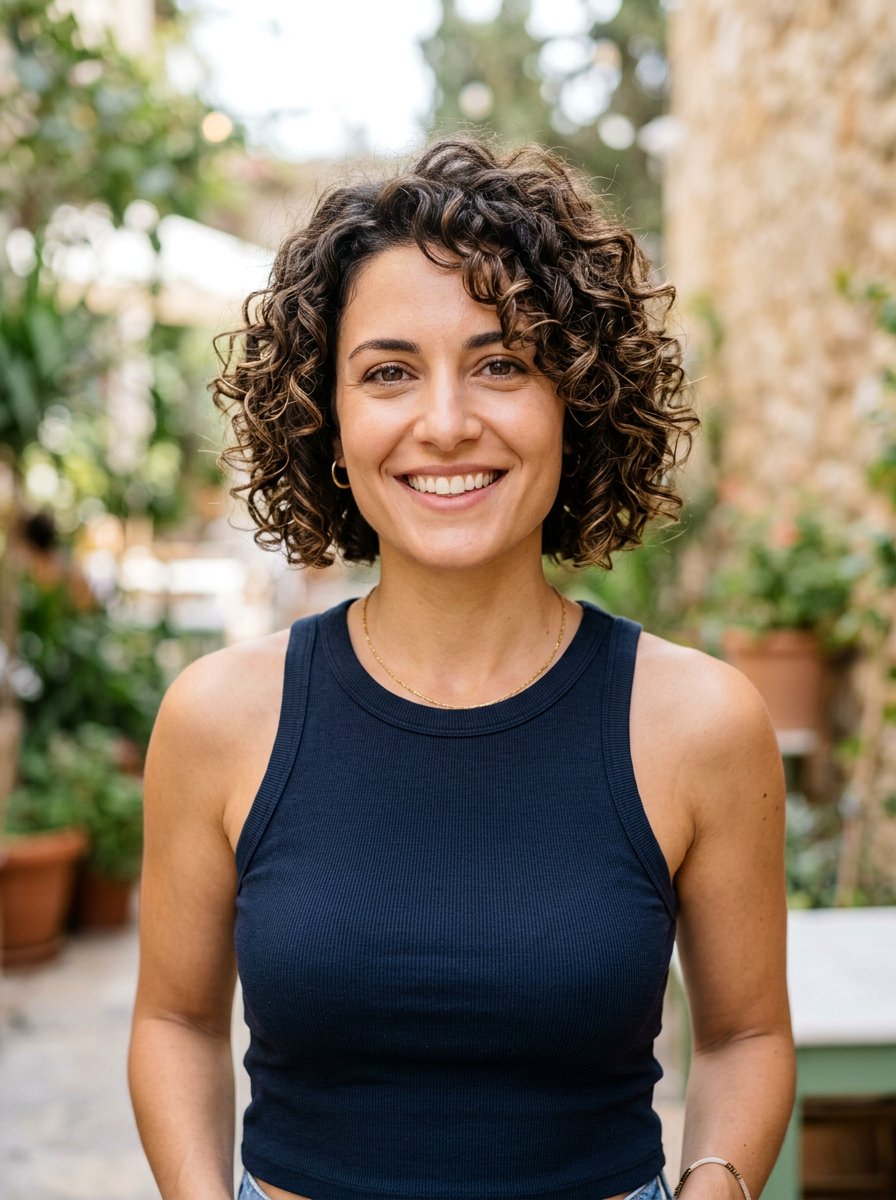 Short Curly Haircut For Square Face - 20 short haircut for square face women - 20 short haircut for square face women