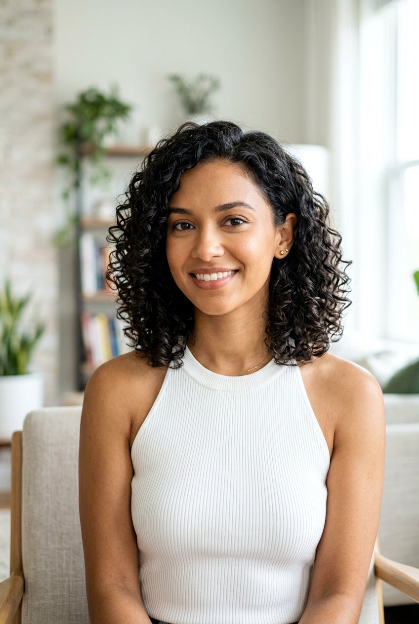 Short Curly Lob For Anti Frizz - 20 anti frizz hairstyles for summer