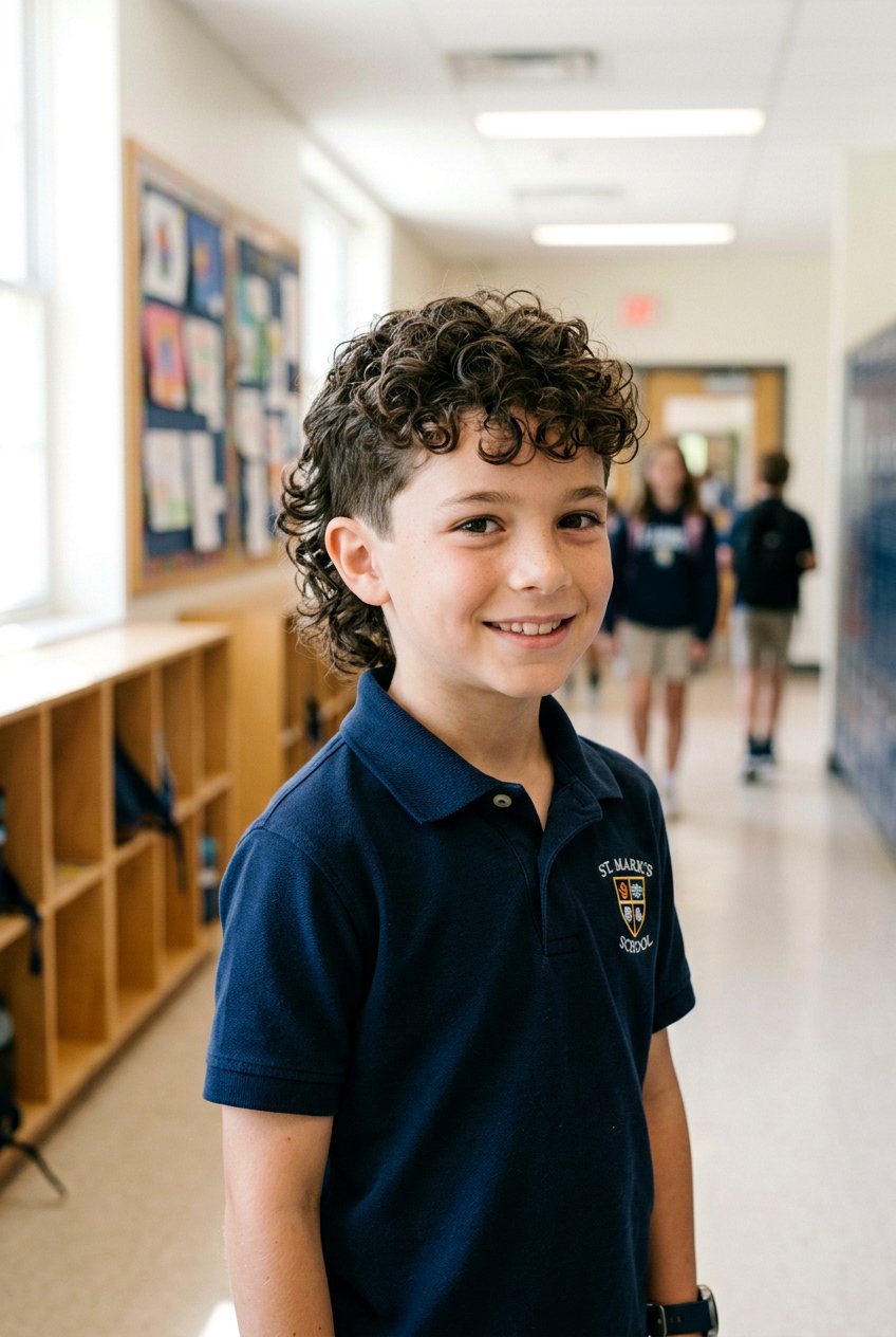 Short Curly Mullet - 20 curly mullet haircut for boys - 20 curly mullet haircut for boys
