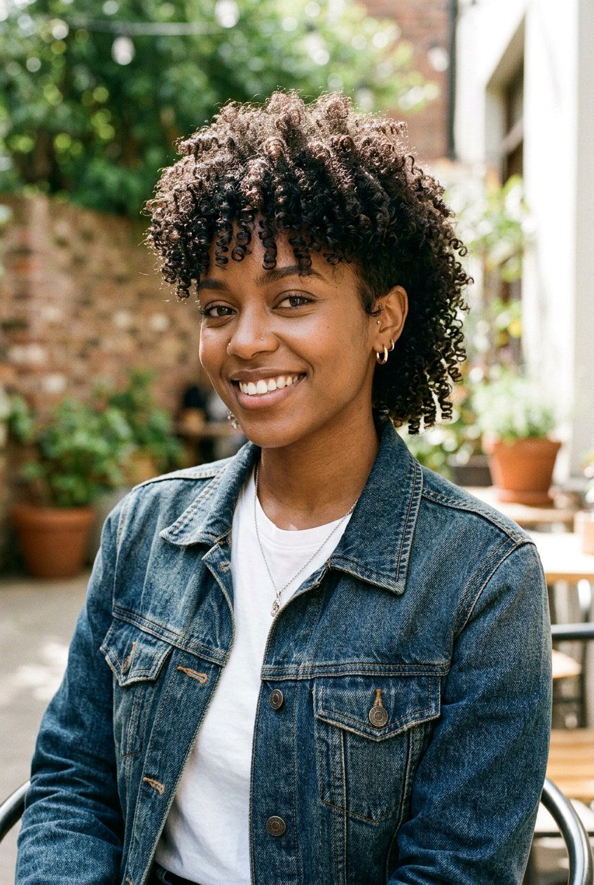 Short Curly Mullet - 20 curly mullet for women - 20 curly mullet for women