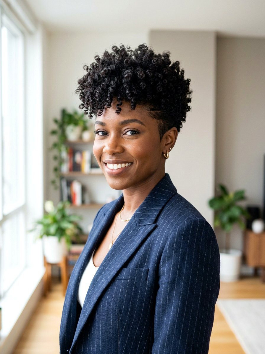 Short Curly Pixie Cut - 20 trending hairstyle ideas for black women - 20 trending hairstyle ideas for black women