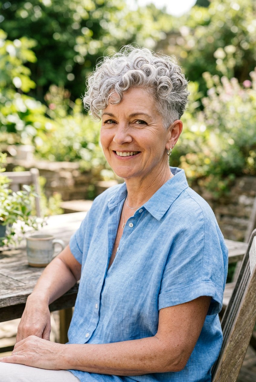 Short Curly Pixie Haircut - 20 mature women curly haircut ideas - 20 mature women curly haircut ideas