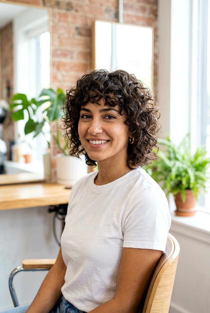 Short Curly Shag For Frizzy Hair - 20 best haircut for curly frizzy hair - 20 best haircut for curly frizzy hair