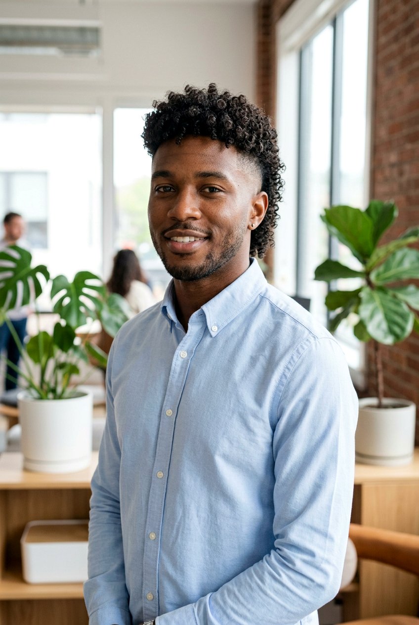 Short Curly Taper Mullet - 20 taper mullet for curly hair men - 20 taper mullet for curly hair men