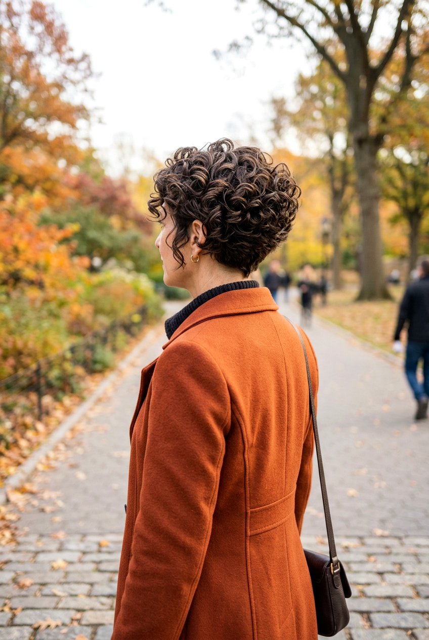 Short Curly Wedge Cut - 20 low maintenance haircut for moms with curly hair - 20 low maintenance haircut for moms with curly hair