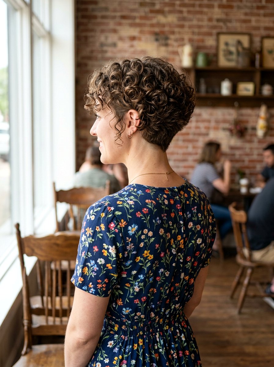 Short Curly Wedge Haircut - 20 cute curly hairstyle ideas for women - 20 cute curly hairstyle ideas for women