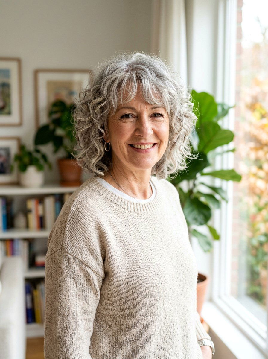 Short Curly Wolf Cut - 20 curly wolf cut for mature women - 20 curly wolf cut for mature women