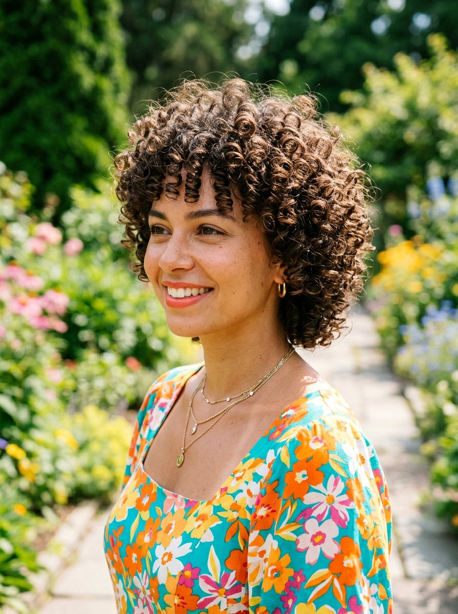 Short Curly Wolf Cut - 20 easy wolf cut styling ideas - 20 easy wolf cut styling ideas