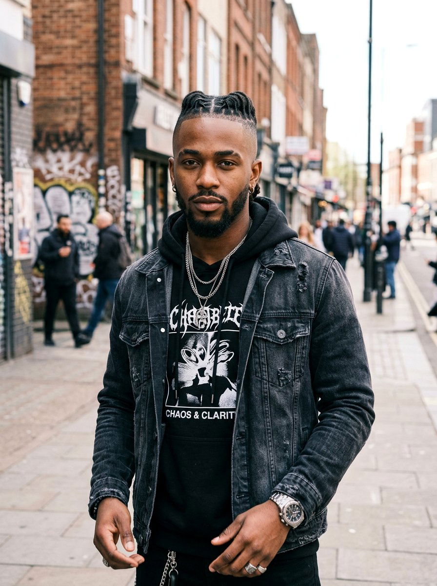 Short Dread Hawk With Fade - 20 short dread styles for men - 20 short dread styles for men