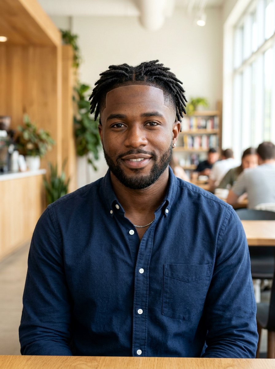 Short Dreads With Line Up - 20 short dread styles for men - 20 short dread styles for men