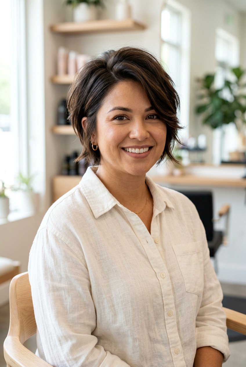 Short Feather Cut For Round Face - 20 feather cut for short hair - 20 feather cut for short hair